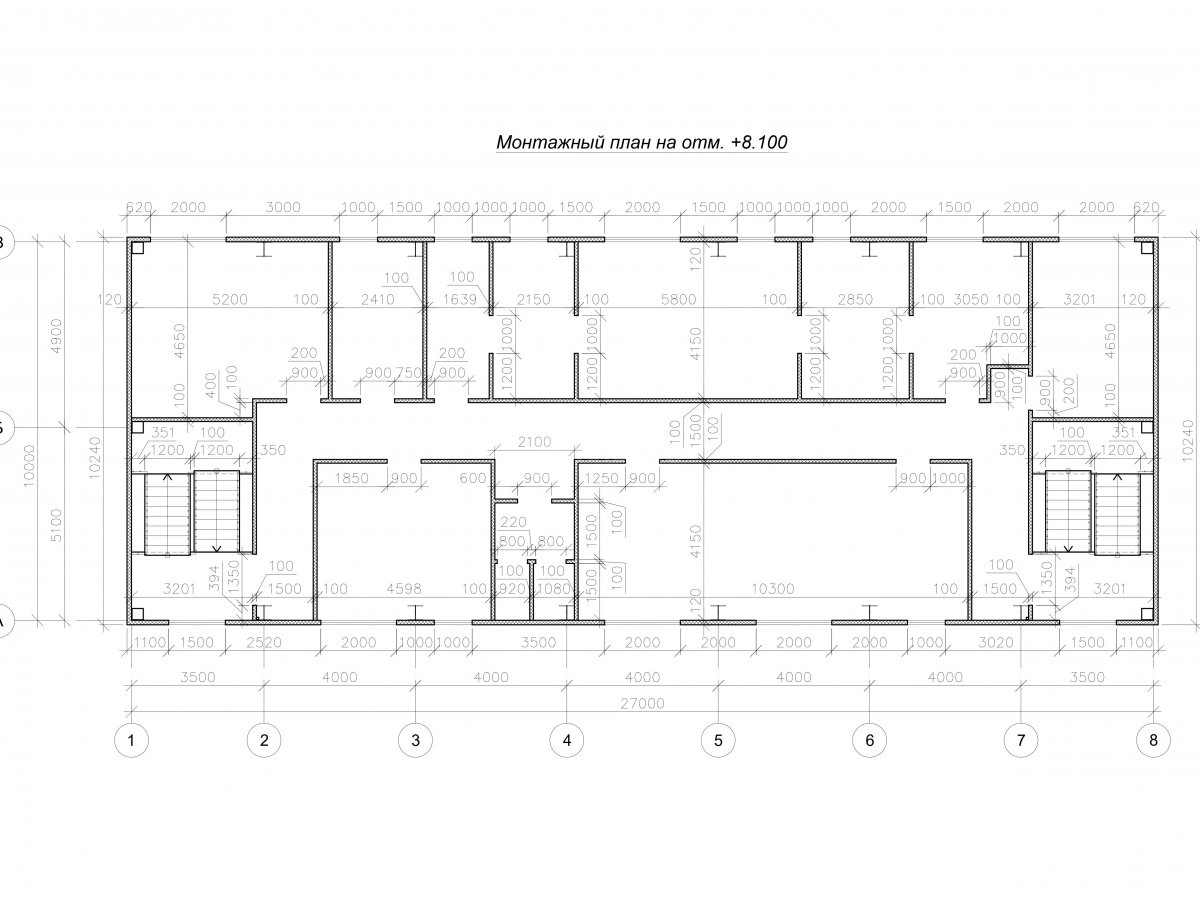 Планировка Проект СТО с АБК из сэндвич-панелей -  фото 7